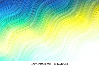Light Multicolor, Rainbow vector pattern with bubble shapes. Brand-new colored illustration in marble style with gradient. A new texture for your  ad, booklets, leaflets.