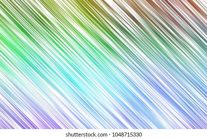 Light Multicolor, Rainbow vector pattern with narrow lines. Shining colored illustration with narrow lines. The pattern can be used for websites.