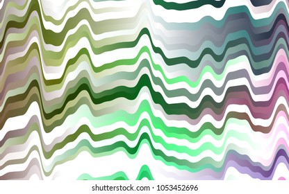 Light Multicolor, Rainbow vector pattern with lines, ovals. A completely new color illustration in marble style. A completely new marble design for your business.