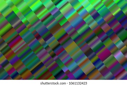Light Multicolor, Rainbow vector pattern with narrow lines. Decorative shining illustration with lines on abstract template. The pattern can be used for busines ad, booklets, leaflets