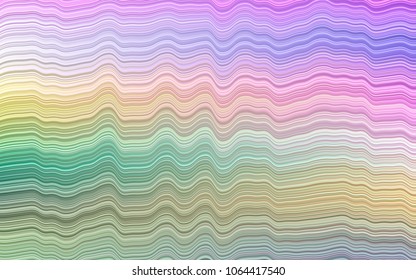 Light Multicolor, Rainbow vector pattern with bubble shapes. Brand-new colored illustration in marble style with gradient. The elegant pattern for brand book.