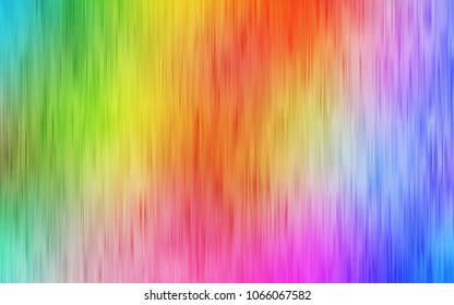 Light Multicolor, Rainbow vector pattern with narrow lines. Decorative shining illustration with lines on abstract template. The template can be used as a background.