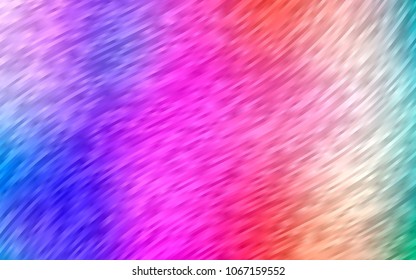 Light Multicolor, Rainbow vector pattern with bubble shapes. Creative illustration in halftone marble style with gradient. A completely new marble design for your business.