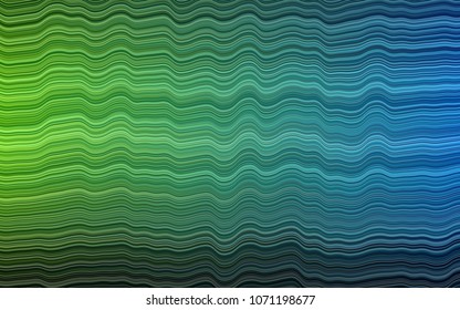 Light Multicolor, Rainbow vector pattern with lamp shapes. Blurred geometric sample with gradient bubbles.  Pattern for your business design.