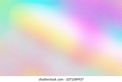 Light Multicolor, Rainbow vector  pattern with spheres. Blurred decorative design in abstract style with bubbles. Pattern can be used as texture of water, rain drops.