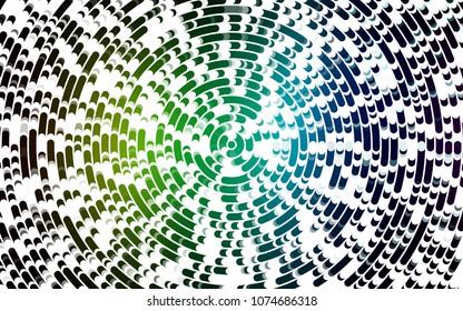 Light Multicolor, Rainbow vector pattern with bent lines. Glitter abstract illustration with wry lines. The best blurred design for your business.