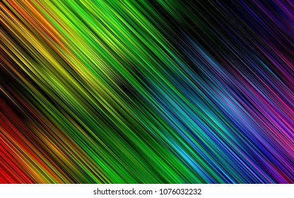 Light Multicolor, Rainbow vector pattern with narrow lines. Shining colored illustration with narrow lines. Best design for your ad, poster, banner.