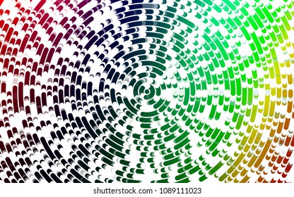 Light Multicolor, Rainbow vector pattern with lamp shapes. Brand-new colored illustration in marble style with gradient. Brand-new design for your ads, poster, banner.