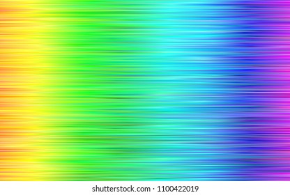 Light Multicolor, Rainbow vector pattern with narrow lines. Blurred decorative design in simple style with lines. The pattern can be used for websites.