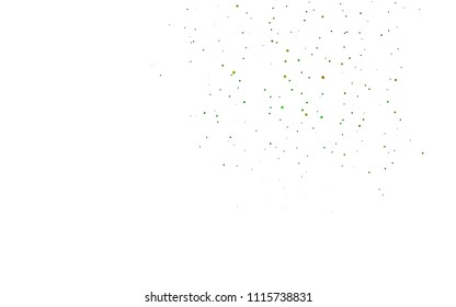Light Multicolor, Rainbow vector  pattern with spheres. Abstract illustration with colored bubbles in nature style. Pattern can be used as texture of water, rain drops.