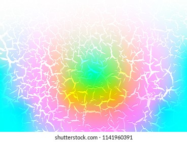 Light Multicolor, Rainbow vector pattern with bent lines. An elegant bright illustration with gradient. A completely new template for your business design.