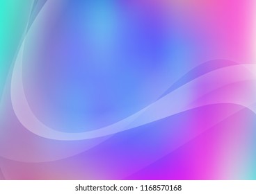 Light Multicolor, Rainbow vector pattern with bubble shapes. Brand new colored illustration in marble style with gradient. Marble design for your web site.