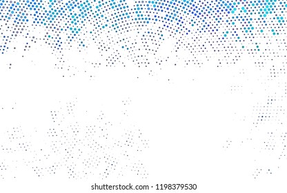 Light Multicolor, Rainbow vector pattern with spheres. Blurred bubbles on abstract background with colorful gradient. Design for business adverts.
