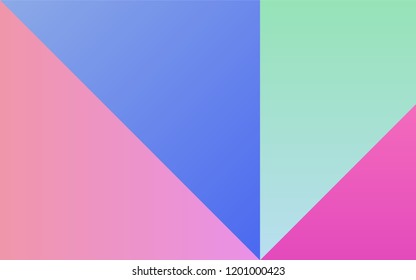 Light Multicolor, Rainbow vector pattern with spectrum of colors. Abstract palette with samples of rainbow colors. Smart set of colors for your work as a designer.