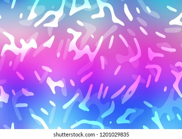 Light Multicolor, Rainbow vector pattern with lamp shapes. Brand new colored illustration in marble style with gradient. Pattern for your business design.