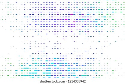 light Multicolor, Rainbow vector pattern with narrow lines. Shining colored illustration with narrow lines. The template can be used as a background.