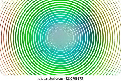 Light Multicolor, Rainbow vector pattern with spheres. Illustration with set of shining colorful abstract circles. Pattern of water, rain drops.