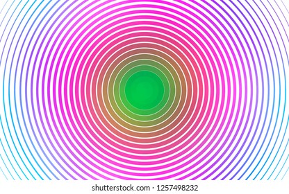 Light Multicolor, Rainbow vector pattern with spheres. Glitter abstract illustration with blurred drops of rain. Template for your brand book.