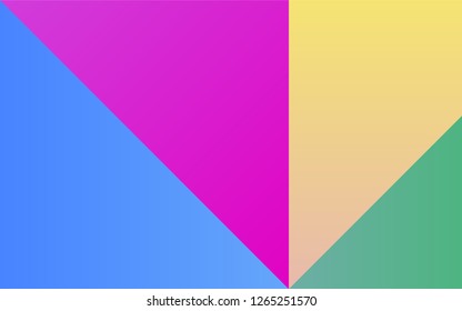Light Multicolor, Rainbow vector pattern with spectrum of colors. Shining palette with spectrum of colors. Smart set of colors for your work as a designer.