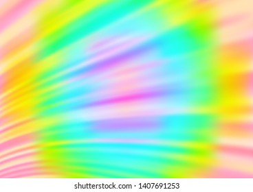 Light Multicolor, Rainbow vector pattern with curved circles. A completely new color illustration in marble style. Brand new design for your ads, poster, banner.