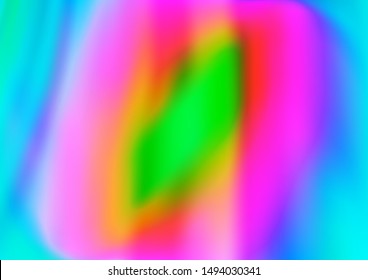Light Multicolor, Rainbow vector pattern with curved circles. Colorful abstract illustration with gradient lines. Pattern for your business design.
