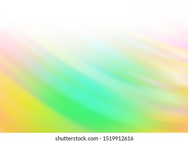 Light Multicolor, Rainbow vector pattern with liquid shapes. Colorful illustration in abstract marble style with gradient. A completely new template for your business design.