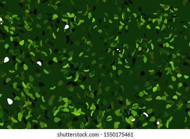 Light Multicolor, Rainbow vector pattern with chaotic shapes. Modern abstract illustration with colorful random forms. Background for a cell phone.