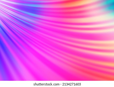 Light Multicolor, Rainbow vector pattern with liquid shapes. A completely new color illustration in marble style. A completely new marble design for your business.