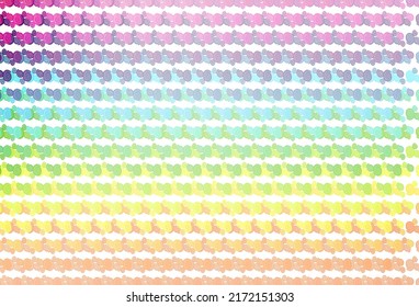 Light Multicolor, Rainbow vector pattern with bubble shapes. A completely new color illustration in marble style. The elegant pattern for brand book.