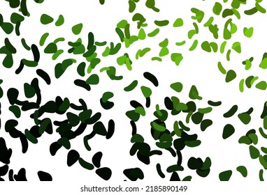 Light Multicolor, Rainbow vector pattern with chaotic shapes. Illustration with colorful gradient shapes in abstract style. Modern design for your business card.