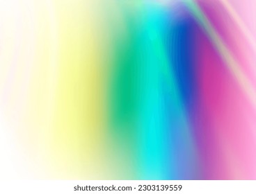 Light Multicolor, Rainbow vector pattern with bubble shapes. A completely new color illustration in marble style. The elegant pattern for brand book.