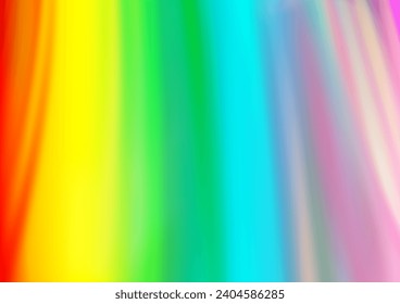 Light Multicolor, Rainbow vector pattern with lamp shapes. Geometric illustration in marble style with gradient.  Marble design for your web site.