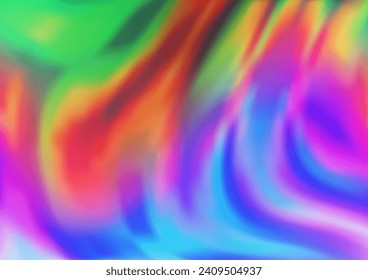Light Multicolor, Rainbow vector pattern with lamp shapes. Creative illustration in halftone marble style with gradient. A new texture for your  ad, booklets, leaflets.