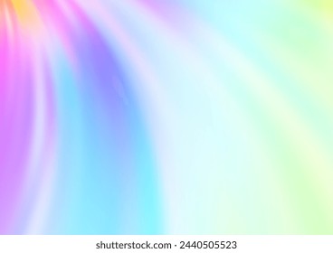 Light Multicolor, Rainbow vector pattern with bubble shapes. Shining crooked illustration in marble style. A new texture for your  ad, booklets, leaflets.