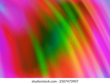 Light Multicolor, Rainbow vector pattern with liquid shapes. Creative geometric illustration in marble style with gradient. The elegant pattern for brand book.