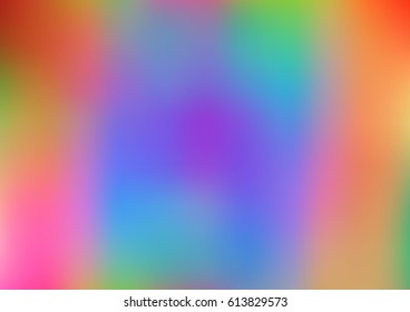 Light Multicolor, Rainbow vector Pattern. Blurred template. Bright sample. Repeating template with colored elements. New texture for your design. Pattern can be used for business background.
