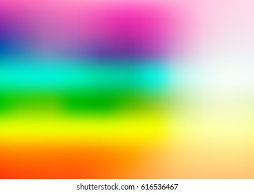 Light Multicolor, Rainbow vector pattern. Blurred template. Bright sample. Repeating template with colored elements. New texture for your design. Pattern can be used for business background.
