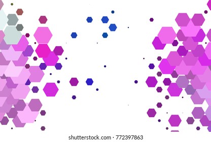 Light Multicolor, Rainbow vector pattern. Hexagonal template. Geometric sample. Repeating hexagon shapes. Brand-New texture for your design. Pattern can be used for background