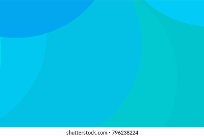 Light Multicolor, Rainbow vector pattern with rounded lines. Modern geometrical abstract illustration with staves. The template can be used as a background.