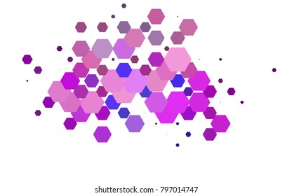 Light Multicolor, Rainbow vector pattern. Hexagonal template. Geometric sample. Repeating hexagon shapes. Brand-New texture for your design. Pattern can be used for background