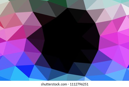 Light Multicolor, Rainbow vector polygon abstract polygon abstract. Modern geometrical abstract illustration with gradient. Brand new style for your business design.