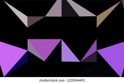 Light Multicolor, Rainbow vector polygon abstract layout. Creative geometric illustration in Origami style with gradient. The completely new template can be used for your brand book.
