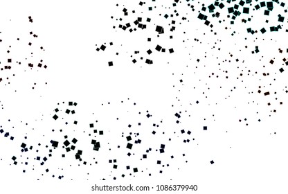 Light Multicolor, Rainbow vector polygonal illustration, which consist of rectangles. Rectangular pattern for your business design. Geometric background in Origami style with gradient. 