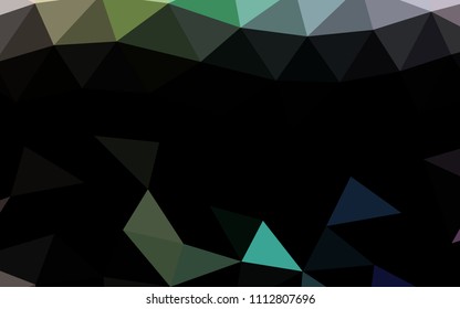 Light Multicolor, Rainbow vector polygonal polygonal. An elegant bright illustration with gradient. Brand new design for your business.