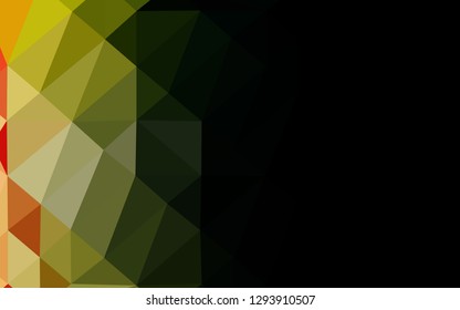 Light Multicolor, Rainbow vector polygonal background. Brand new colorful illustration in with gradient. Completely new design for your business.