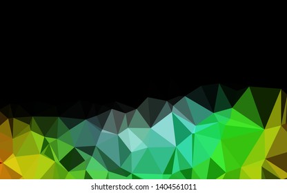 Light Multicolor, Rainbow vector polygonal background. Creative illustration in halftone style with gradient. Brand new style for your business design.