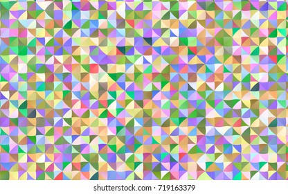 Light Multicolor, Rainbow vector polygonal pattern. A vague abstract illustration with gradient. The polygonal design can be used for your web site.