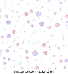 Light Multicolor, Rainbow vector seamless sketch texture. Creative illustration in blurred style with leaves. Pattern for heads of websites and designs.