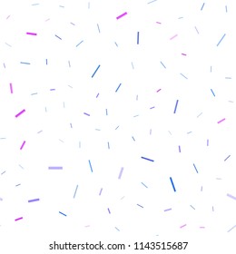 Light Multicolor, Rainbow vector seamless pattern with narrow lines. Shining colored illustration with narrow lines. Best design for your ad, poster, banner.