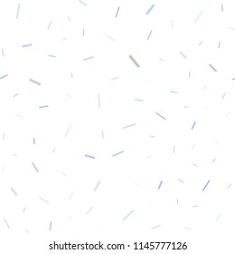 Light Multicolor, Rainbow vector seamless texture with colored lines. Decorative shining illustration with lines on abstract template. The pattern can be used as ads, poster, banner for commercial.